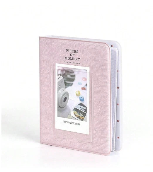 64 Pockets Pink Photo Album Instant Camera 3 Inch Fujifilm Instax Mini 12/11/9
