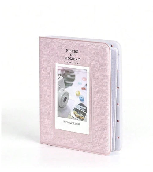 64 Pockets Pink Photo Album Instant Camera 3 Inch Fujifilm Instax Mini 12/11/9
