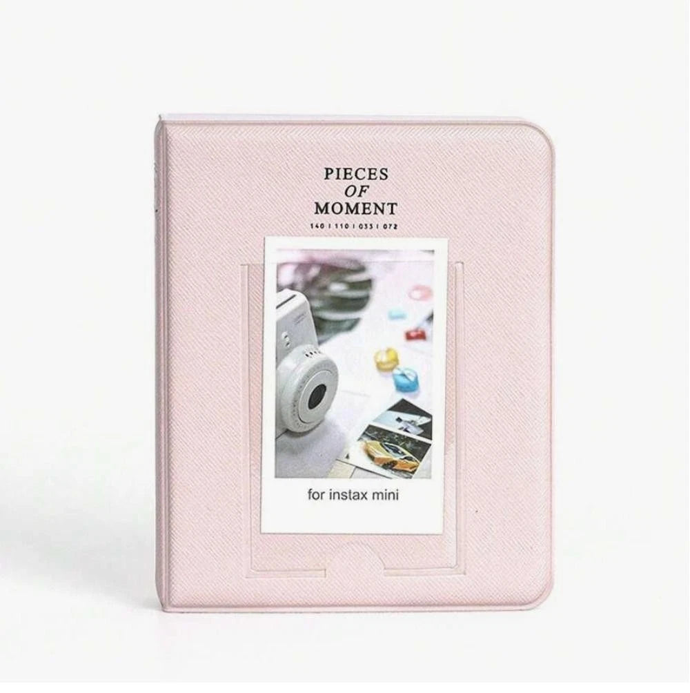64 Pockets Pink Photo Album Instant Camera 3 Inch Fujifilm Instax Mini 12/11/9